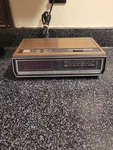 Vintage Electronic Digital Am/fm Alarm Clock Radio Model No. 7-4635B Works. Fixed Price $20.00.