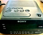 Sony Dream Machine Alarm Clock Am/fm Radio Model ICF-C218 Black Tested/works. Fixed Price $22.00.