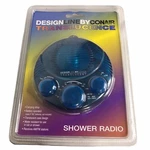 Conair Shower Radio Vintage Translucence Am/fm Carry Strap Design Line Batteries. Fixed Price $35.99.