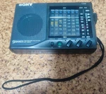 Sony ICF-SW22 9BANDS FM/SM1-7/MW World Receiver Radio Black DC3V. Fixed Price $115.42.