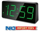 Peakeep Battery Operated Digital Alarm Clock For Bedrooms - Cordless Large Big N. Fixed Price $25.49.