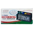 Medcenter Talking Personal Recording Your Minder Alarm Clock Works No Ac Adaptor. Fixed Price $18.00.