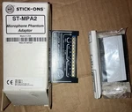 New Radio Design Labs Rdl ST-MPA2 Stick On Dual Mic Phantom Adapter. Fixed Price $35.00.