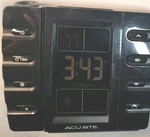 Acu-rite Projection Alarm Clock 13020. Fixed Price $10.00.