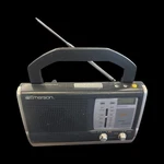 Emerson RP6251 Am/fm Weather Band Portable Radio W/digital Clock & Antenna/works. Fixed Price $24.95.