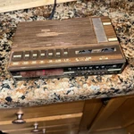 Vintage Cosmo Am/fm Digital Clock Radio Model CR-2026 Mid Century Tested/works.. Fixed Price $19.99.