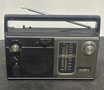 Sony ICF-7270W Fm/am, Band Portable Radio Tested Working Garage Music. Fixed Price $27.49.