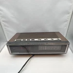 Soundesign 3691-(B) Vintage Digital Am/fm Clock Radio Brown Black 1978 Alarm. Fixed Price $30.00.