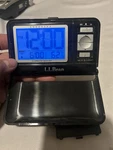 Ll Bean Night Finder Iii Digital Travel Alarm Clock W/ Temperature Black. Fixed Price $15.59.