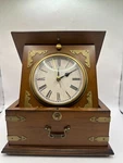 Bulova Tabletop Clock Treasure Box Case Bass Pro Shops Edition B7450 Wood. Fixed Price $50.00.
