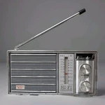 Vintage Wendell-west Transistor 8 Hi-fi Deluxe Am Radio CR-7A Japan. Fixed Price $59.95.