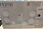 Ihome IH52 Ipod Dock Audio System 2.1CH 55W Am/fm Radio W/ Remote. Fixed Price $36.50.