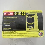 Ryobi One + 18V Cordless Compact Am Fm Radio Bluetooth Speaker P742 New. Fixed Price $64.99.