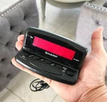 Small Alarm Clock Sharp SPC026A Digital Led With Snooze & Battery Backup, Black. Fixed Price $7.96.