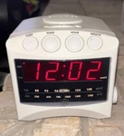 General Electric 7-4806A Am/fm Digital Alarm Clock Radio Tested Working White. Fixed Price $13.00.