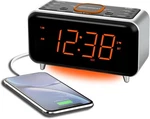 Emerson Smartset Bluetooth Dual Alarm Clock Radio W/ 1.4 Orange Led Usb Charger. Fixed Price $20.29.