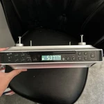 Ilive IKB333S Bluetooth Under Cabinet Fm Clock Radio Silver W/ Mounting Hardware. Fixed Price $24.99.
