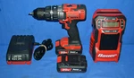 Bauer 1792C-B1 20V Cordless 1/2" Variable Speed Hammer Drill W/ Radio. Fixed Price $119.95.