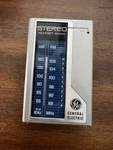 Vintage General Electric Stereo Headset Radio Am/ Fm Model 7-1625A. Fixed Price $10.00.