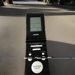Sharp Flip Digital Travel Alarmclock SPC303A Blackbattery Poweredsnooze Untested. Fixed Price $22.00.