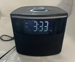 Sylvania SCR1986BT-AS Clock Radio Charger Aux In Bluetooth Dual Alarm Tested!. Fixed Price $14.99.