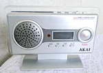 Akai Fm Clock Radio Poste SR-158 With Remote Control Working. Fixed Price $17.28.