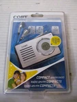 Coby CX50 Compact Am/fm Radio With Digital Display And Built-in Speaker. Fixed Price $14.95.