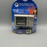 Crosse Technology Atomic Projection Alarm Clock Weather WT-5120U Open Box. Fixed Price $31.99.