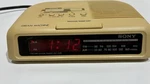 Vintage Sony Dream Machine Clock Radio Fm Alarm Model ICF-C25 Tested Works. Fixed Price $17.00.