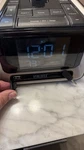 Homedics SS-5050 Digital Clock Radio Dual Alarm Snooze Temp Display Black. Fixed Price $15.88.