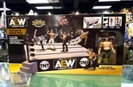 Aew All Elite Wrestling Authentic Scale Ring W/ Kenny Omega Figure New Jazwares. Fixed Price $149.98.