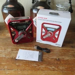 Eton FRX3+ Weather Radio & Portable Phone Charger Crank Solar Power Red New. Fixed Price $29.95.