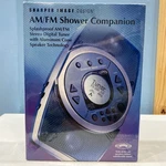 Sharper Image Am/fm Digital Shower Companion Splashproof Radio - New, Sealed. Fixed Price $49.99.