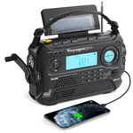 Kaito Voyager Pro KA600 Digital Solar Dynamo Hand Crank Am/fm/lw/sw & Noaa We.... Fixed Price $132.27.