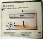 New Audiovox KCD3180 Undercabinet Kitchen Clock Radio, Nib. Fixed Price $59.99.