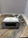 Timex T231A Snooze/sleep Display Dimmer Alarm Clock Radio In White M7. Fixed Price $18.39.