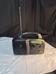Freeplay Plus Self Powered Am/fm Radio Solar Crank & Light Model #CC011097. Fixed Price $28.00.