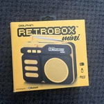 Dolphin Retrobox Mini Portable Bluetooth Speaker MP3 Player Fm Radio Yellow. Fixed Price $12.00.