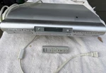 Sony ICF-CDK50 Clock Radio Player Silver Mega Bass Am/fm Remote Digital. Fixed Price $32.50.