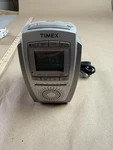 Timex T248T Noaa Instant Weather Dual Alarm Clock Radio Silver Am/fm Digital. Fixed Price $15.29.