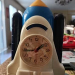 Salton Space Shuttle Alarm Clock Works. Fixed Price $12.99.