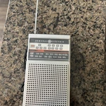 Vintage General Electric Portable Radio Am/fm/tv Sound/model 7-2924A. Fixed Price $12.00.