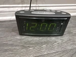 Alarm Clock Radio Model 7-4853A Dual Snooze Am-fm Large Digital. Fixed Price $17.99.