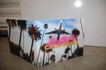 Cardboard La Frames, Decorative Printed. Fixed Price $6.50.