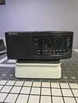 Sony Dream Machine ICF-C740 Am/fm Clock Radio Dual Alarm Black Works Great. Fixed Price $16.98.