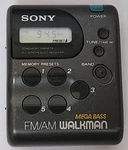 Sony Walkman SRF-M43 Am Fm Radio Mega Bass Portable Gray Vintage Tested Working. Fixed Price $34.98.
