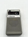 Vintage Emerson P3744A Fm/am 2-BAND Radio Receiver Portable Battery Powered. Fixed Price $19.99.