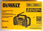 New (DCR028B) Dewalt 12V/20V Bluetooth Cordless Jobsite Radio - Tool Only. Fixed Price $213.70.