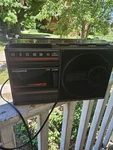 Vtg Magnavox Am/fm Portable Radio Band D7240 Electric Battery Read!. Fixed Price $21.00.