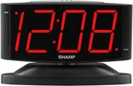 Sharp Home Led Digital Alarm Clock Swivel Base - Outlet Powered, Simple. Fixed Price $20.33.